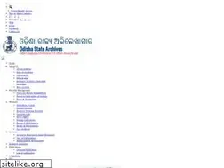 Sites similar to odishaarchives.nic.in