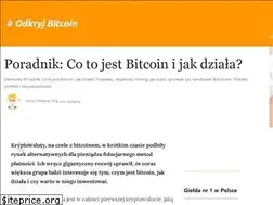 Sites similar to odkryjbitcoin.pl