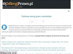Sites similar to odkryjprawo.pl