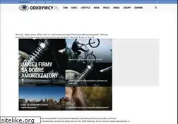 Sites similar to odkrywcy.pl