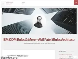 Sites similar to odm4rules.wordpress.com