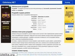 Sites similar to odmiana.net
