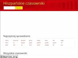 Sites similar to odmianaczasownika.pl