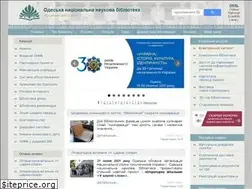 Sites similar to odnb.odessa.ua