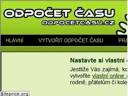 Sites similar to odpocetcasu.cz