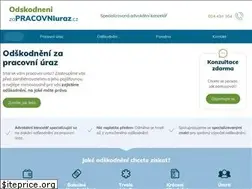 Sites similar to odskodnenizapracovniuraz.cz