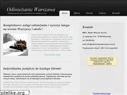 Sites similar to odsniezaniewarszawa.com.pl