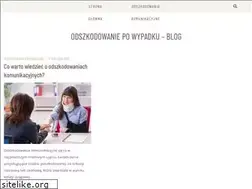 Sites similar to odszkodowaniepowypadkublog.pl