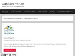 Sites similar to odtululeryorum.com