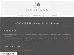 Sites similar to odvetnik-martinec.si
