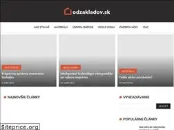 Sites similar to odzakladov.sk