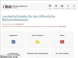Sites similar to oebib.de