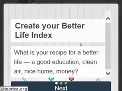Sites similar to oecdbetterlifeindex.org