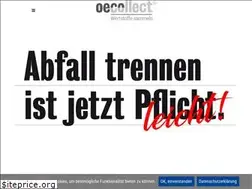 Sites similar to oecollect.de