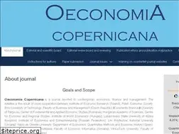 Sites similar to oeconomia.pl