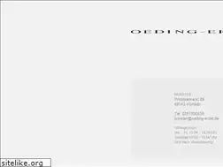 Sites similar to oeding-erdel.de