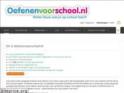 Sites similar to oefenenvoorschool.nl