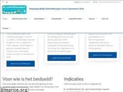 Sites similar to oefentherapiedeventer.nl