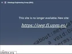 Sites similar to oeg-upm.net