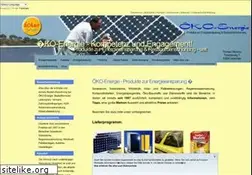 Sites similar to oeko-energie.de