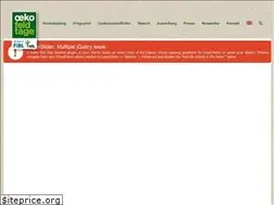 Sites similar to oeko-feldtage.de
