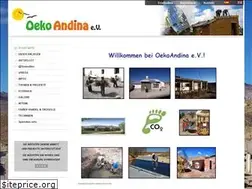 Sites similar to oekoandina.de