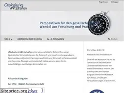 Sites similar to oekologisches-wirtschaften.de