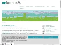 Sites similar to oekom-verein.de