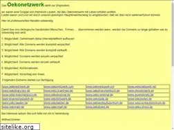 Sites similar to oekonetzwerk.com
