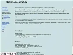Sites similar to oekonomiekritik.de
