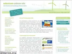 Sites similar to oekostrom-anbieter.info