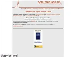 Sites similar to oekumenisch.de