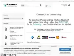 Sites similar to oelbedarf24.de