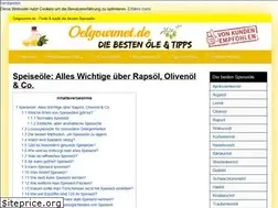 Sites similar to oelgourmet.de