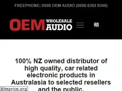 Sites similar to oemaudio.co.nz
