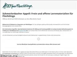 Sites similar to oer-fuer-fluechtlinge.de