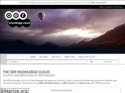 Sites similar to oerknowledgecloud.org