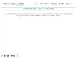Sites similar to oertelmed.com