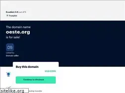 Sites similar to oeste.org