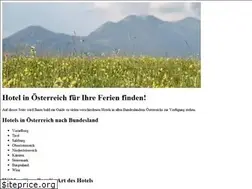 Sites similar to oesterreich-hotels.ch