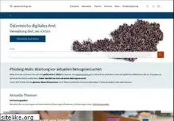 Sites similar to oesterreich.gv.at