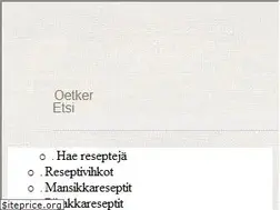 Sites similar to oetker.fi