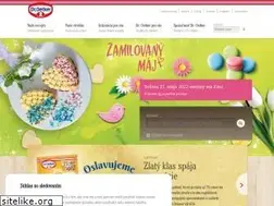Sites similar to oetker.sk