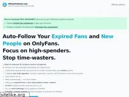 Sites similar to ofautofollower.com