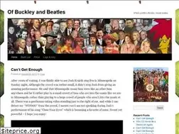 Sites similar to ofbuckleyandbeatles.wordpress.com