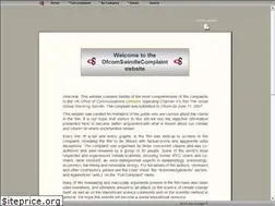 Sites similar to ofcomswindlecomplaint.net