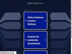 Sites similar to ofek-lated.com