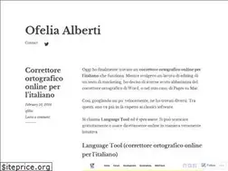 Sites similar to ofeliaalberti.wordpress.com