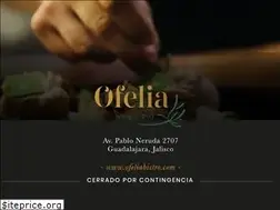 Sites similar to ofeliabistro.com