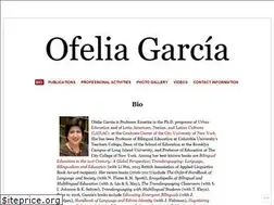 Sites similar to ofeliagarcia.org